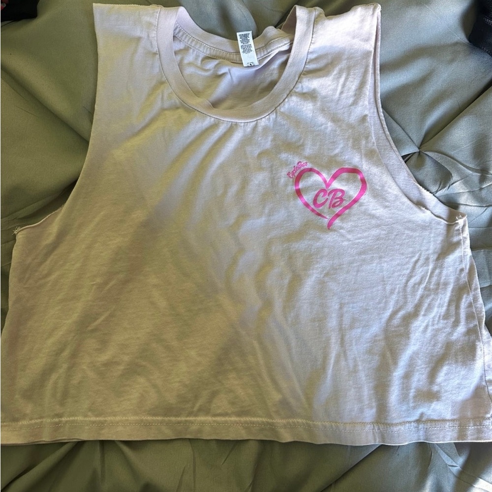 Cyclebar pink Barbie tank